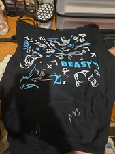 Mr. Beast 24 Hour Livestream Hoodie Signed