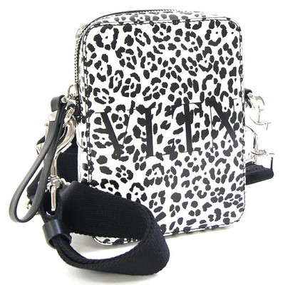 Valentino Garavani Shoulder Bag 2Y2B0943WJW White/Black Leather Pre-owned
