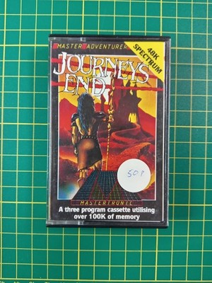 Journeys End Mastertronic Spectrum Cassette