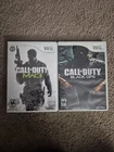 Call of Duty Black Ops & Modern Warfare 3 Nintendo Wii Complete CIB Bundle