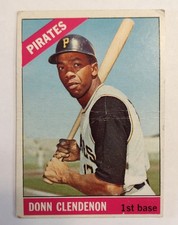 1966 TOPPS #375 - Donn Clendenon  Pittsburgh Pirates   1969 WS MVP