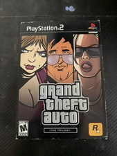 GTA Grand Theft Auto: The Trilogy (Sony PlayStation 2 PS2, 2006) CIB READ