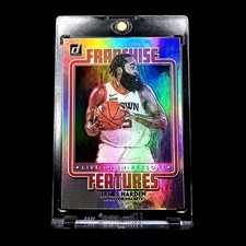 James Harden 2020-21 Donruss Franchise Features Insert Silver Holo Parallel #11