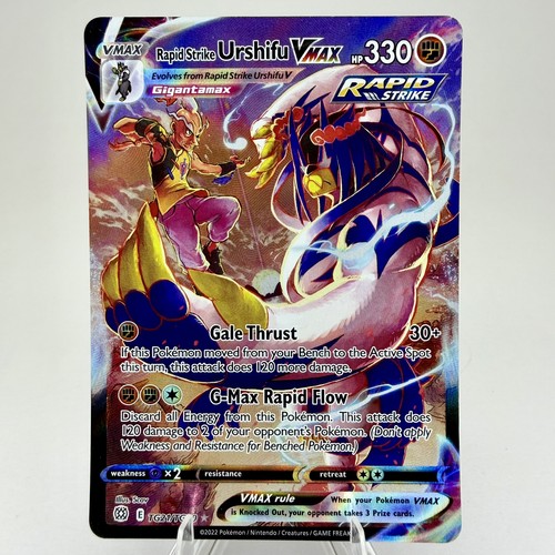 Rapid Strike Urshifu VMAX TG21/TG30 Brilliant Stars Trainer Gallery Pokemon NM