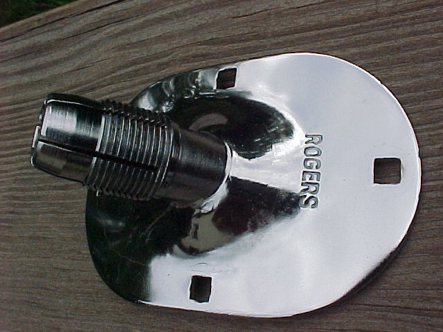 ROGERS DRUMS Swivo-Matic short tall 75 degree angle bass drum collet plate #2