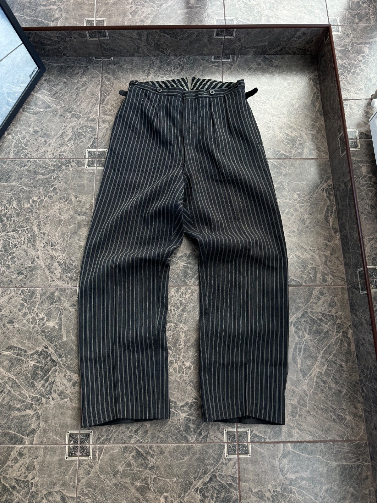 Vintage Edwardian Victorian Antique 1920-40s Rare Trousers Pants