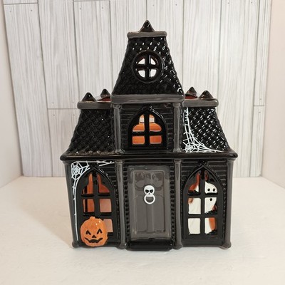Bath & Body Works 2010 Slatkin Black Halloween Haunted House