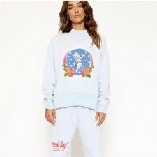 BOYS LIE SPACE CADET Cupid Light BLUE Pullover Sweatshirt Cotton Small / Medium