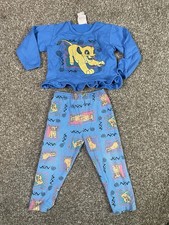 Vintage Lion King Toddler Outfit Size 3T Baby Simba Top Bottoms AOP 90s READ
