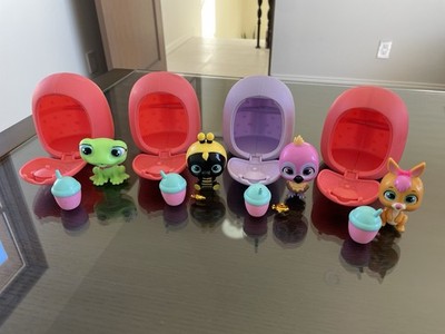 Cry Babies Magic Tears Pets Series 2 - Fifi Vultu Kanggy Beebe - Lot of 4