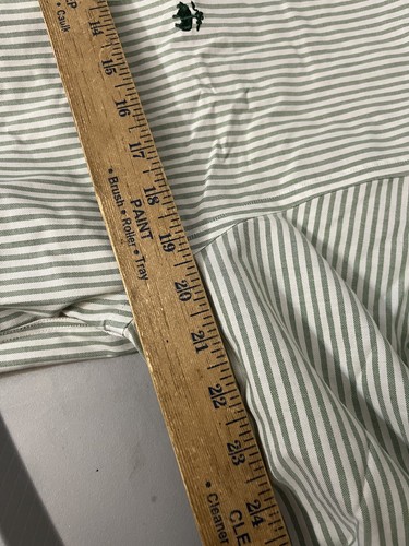 Brooks Brothers Langarm Hemd mit Knöpfen Herren Größe M grün weiß gestreift - Bild 5 von 5