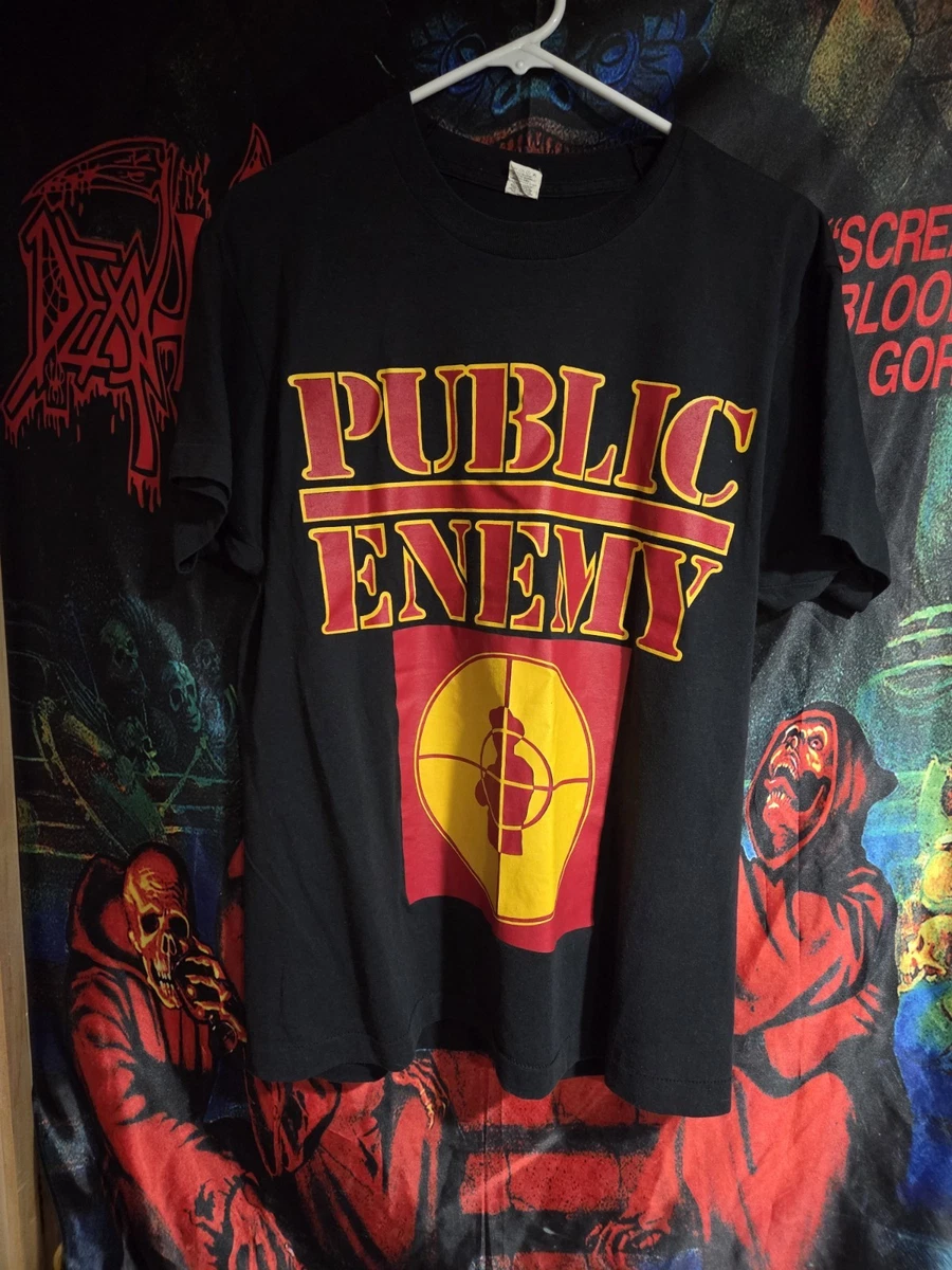 90s rapPublic Enemyヴィンテージtシャツvintageラップ Vintage Public Enemy Apocalypse 1991 T-shirt Rap Hip Hop Public