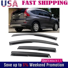 Fits For 2012-2017 Honda CRV CR-V Out-Channel Window Visor Rain Guard Vent Shade