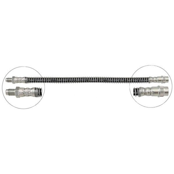 Bremsschlauch 332 Mm OUT M10X1.0 INN M10X1.0 A.B.S. FüR U.A. CitroËN Saxo-image