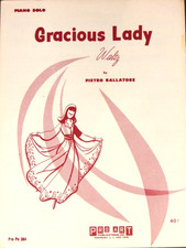 Gracious Lady by Pietro Ballatore, Pro Art PN384, NF