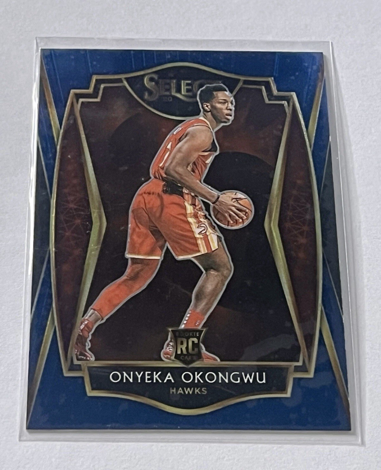 2020-21 Panini Select - Premier Level Onyeka Okongwu #186 Blue (RC)