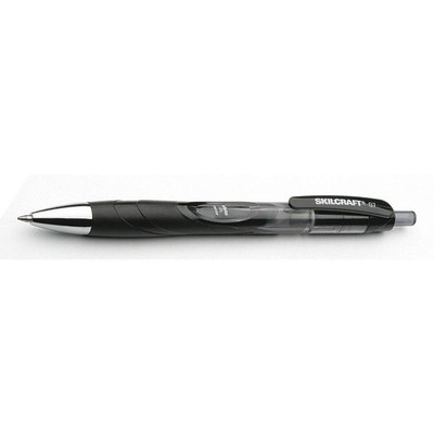 ABILITY ONE 7520-01-574-5970 Pen Set,Black,Non-Erasable,Gel,PK3 31UE96