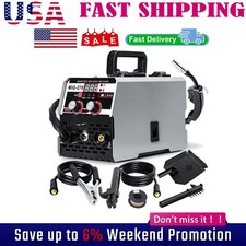 3 IN1 MIG WELDER INVERTER 150Amp MMA GASLESS TIG ARC / MIG WELDING MACHINE 110V