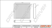 Dr!ve+ Filter, Innenraumluft U.A. FüR CitroËN, Ds, Fiat, Jaguar, Opel, Peugeot