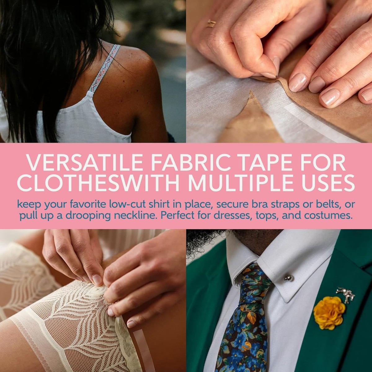 slim fit dress slacks Stylin Tape