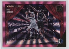 2021-22 Panini Donruss Magicians Holo Pink Laser Luka Doncic #5 oh4