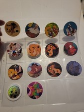 Bundle Of 14 Vintage POGs 90s Disney Lion King Vtg Little Mermaid