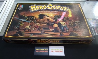 HERO QUEST BRETTSPIEL MB ERSTE AUSGABE 1989 KOMPLETT ZUSTAND FOTO