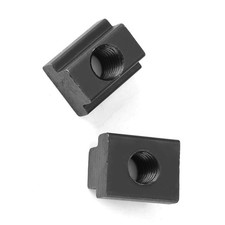  M10 5 Pcs Black Oxide Finish T Slot Nuts M10 Threads Fit Into T Slots In