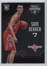 2015-16 Panini Totally Certified Rookies Sam Dekker #176 0q0