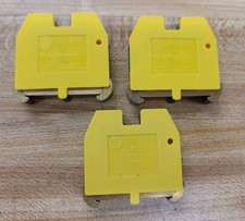 Allen Bradley 1492-WG10S Single Circuit Grounding Terminal Block Qty 3 New