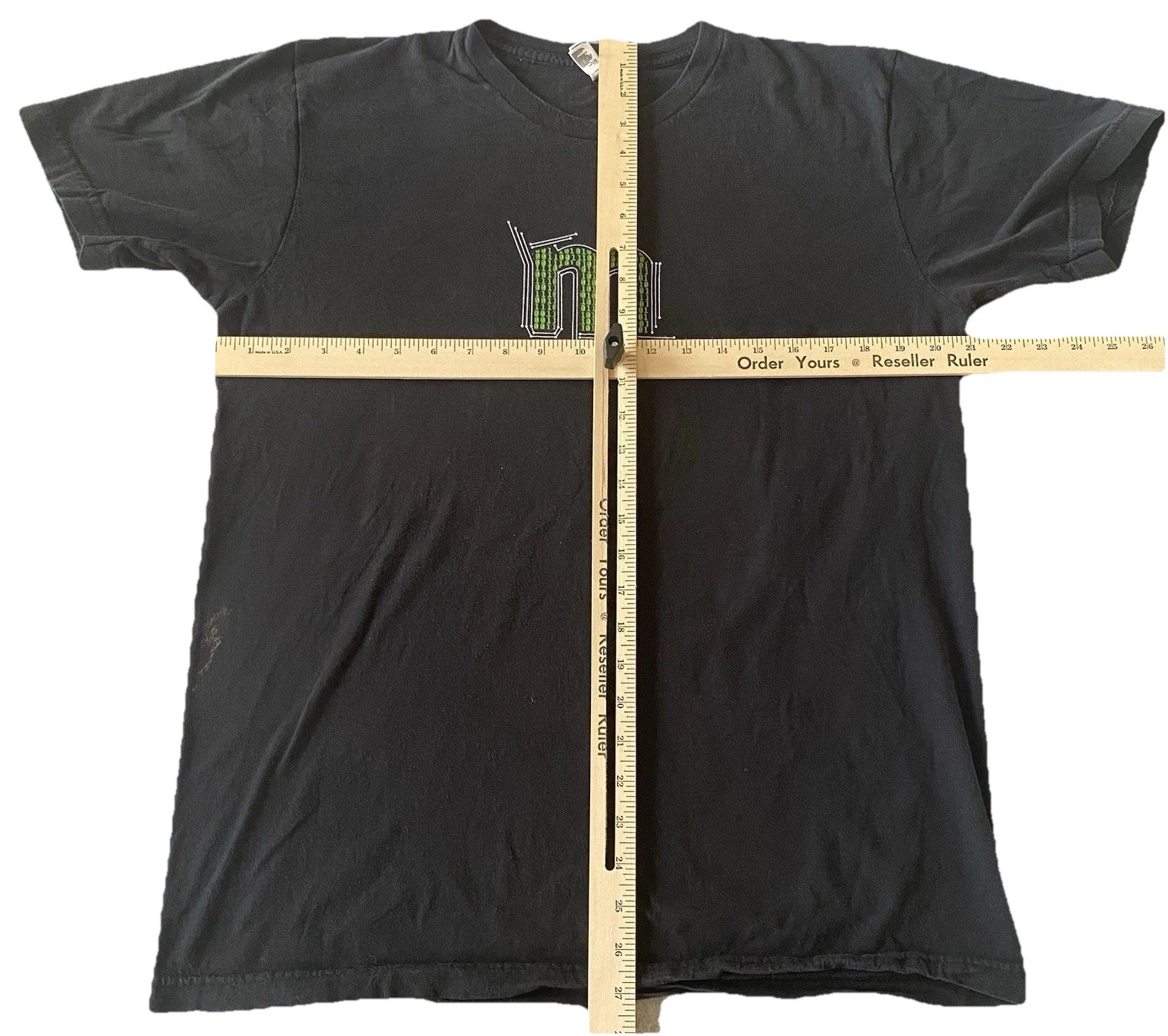 MOZILLA Firefox Binary Code  T Shirt Rare Cyber W… - image 3