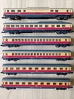 Rake Of 6 Lima N Gauge DB Coaches Rheingold Trans Europ Express Ect