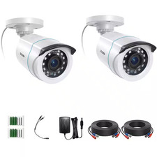 1080P Full HD Outdoor Plug-In Home Security Camera Only Compatible with 1080P/5M