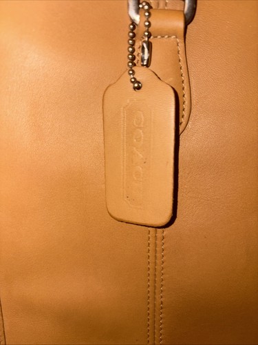 De colección: Bolso de Mano Coach Compartimento Tostado, Estilo 9872, Años 90, Con Etiqueta y Bolsa Antipolvo, - Imagen 10 de 23