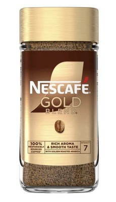 NESCAFE GOLD Rich Aroma & Smooth Taste Instant Coffee Jar 95g 3.35oz