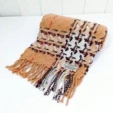 BURBERRY London Nova Check Scarf Merino Cashmere Blend - Luxury 63.0 in