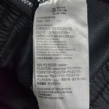 Jordan Black Track Jacket with White Line