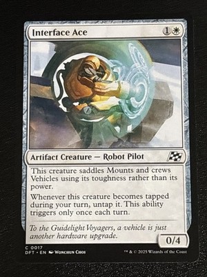 MTG Aetherdrift Interface Ace 0017 NM