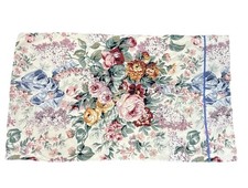 Vintage Ralph Lauren Allison Floral King Pillowcase Cottagecore Ribbon Roses Vtg