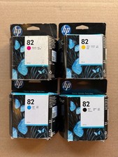 HP 82 Black HP 82 Yellow cyan magenta 69ml Ink Cartridges 2015-2019