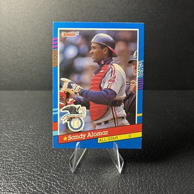 1991 Donruss - All-Stars Sandy Alomar Jr. #51 Right Border has Yellow Stripe