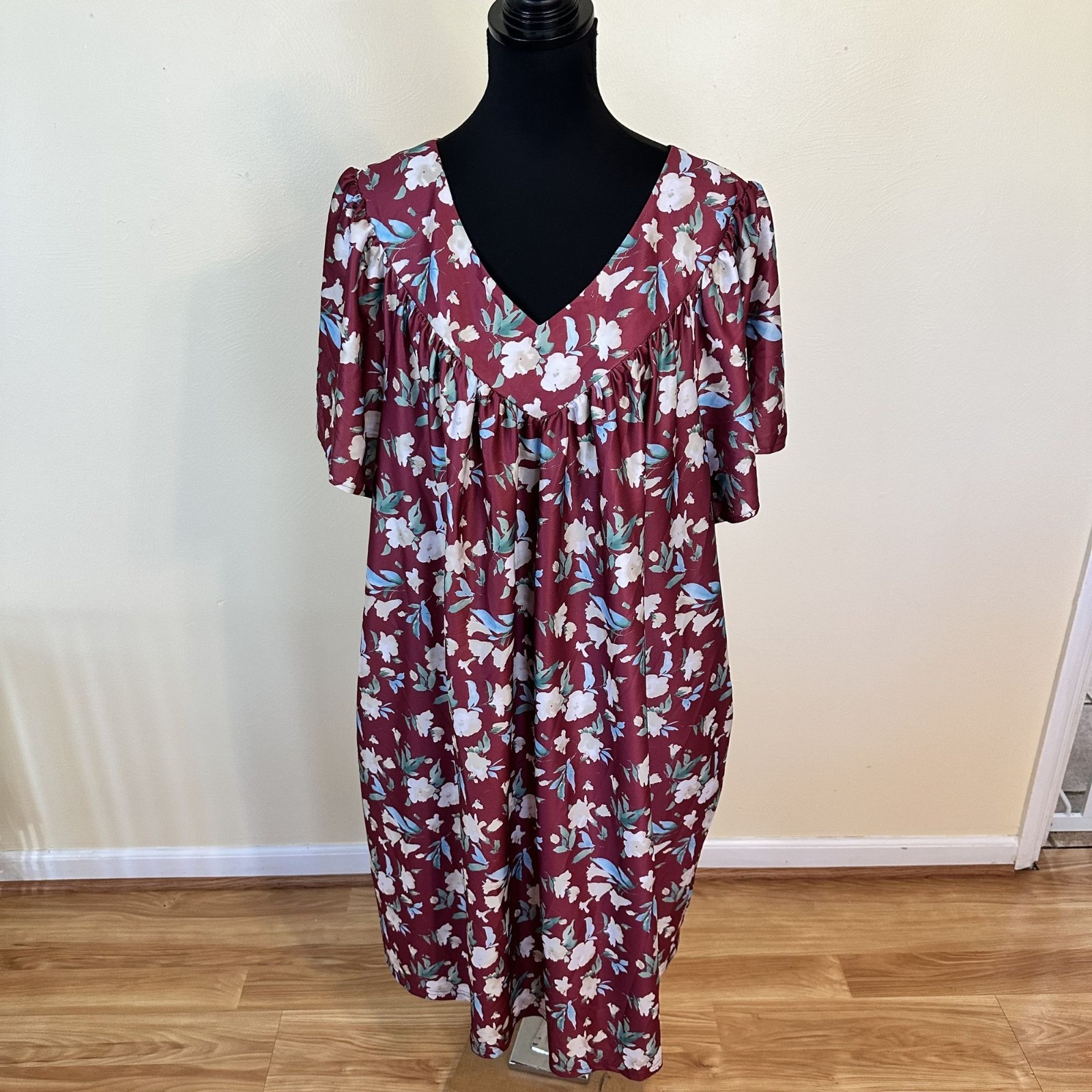 Anthony Richards Womens MuMu Housedress Floral Mi… - image 6