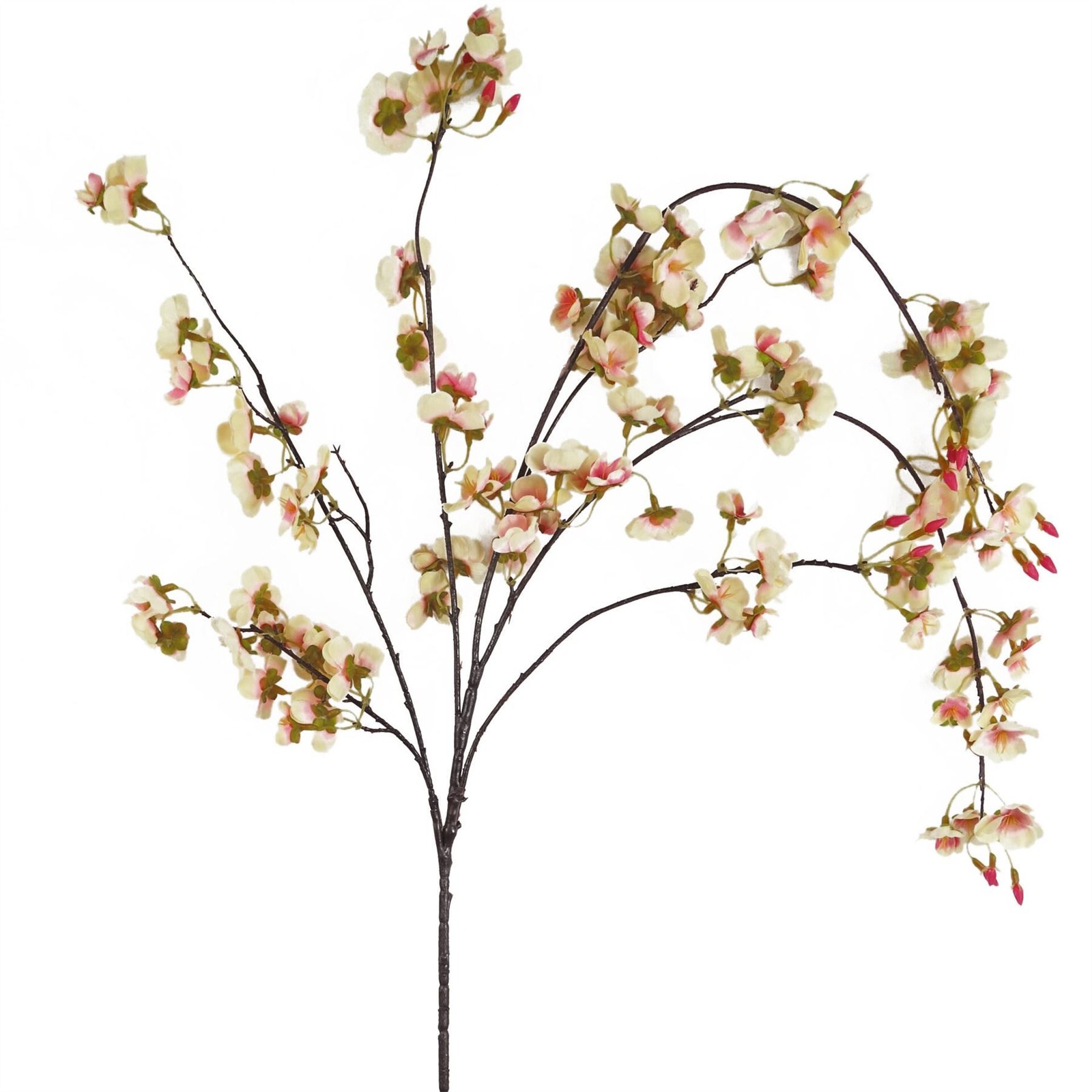 Leaf Unisex Pink 110Cm Natural Trailing Cherry Blossom Stem Artificial - Image 2