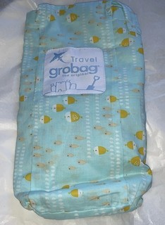 BABIES TRAVEL GRO BAG MINNOW 0 6 MONTHS OPENED BUT UNUSED .