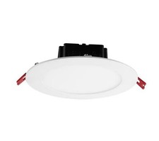 6 In. White Flush Round Wet Rated Led Integrated Recessed Lighting Kit 6 In. White Flush Round Wet Rated Led Integrated Recessed Lighting Kit