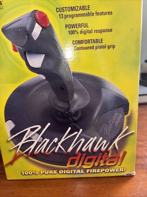 Vintage Gravis Blackhawk Pure Digital Firepower Joystick