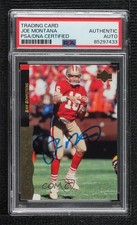 PSA/DNA 1995 Box Set Joe Montana #39 PSA/DNA Authentic Card & Auto HOF 0q9g