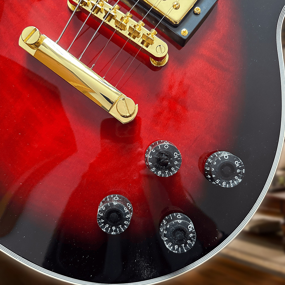 LP electric guitar Rosewood Fingerboard Solid Mahogany Body shipped from the USA