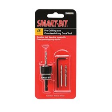 Starborn BDA141 Stainless Steel Pre-Drilling & Countersinking Tool #8 x 3/4 in.