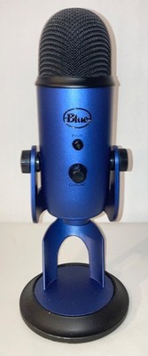 Blue Yeti USB Condenser Microphone (Midnight Blue) - Used